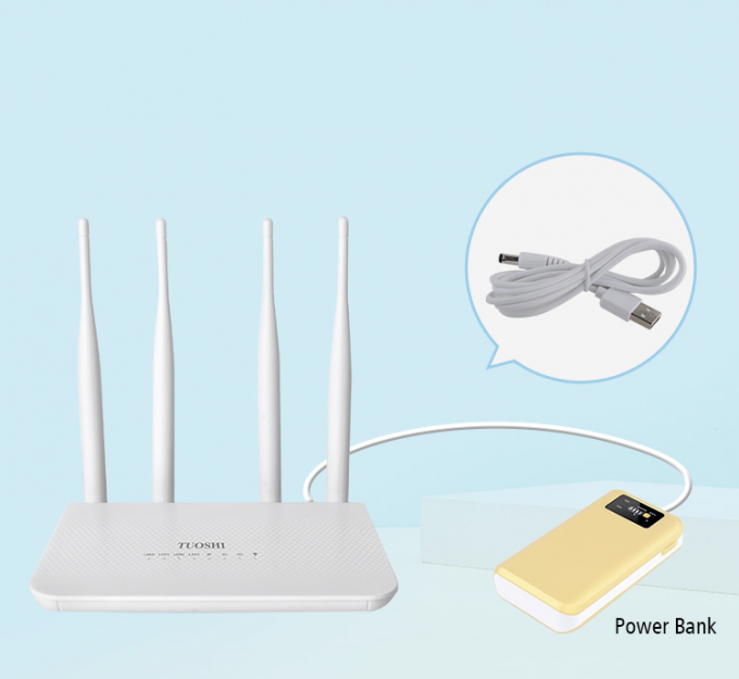 Unlock 4 Antenna Wireless Router